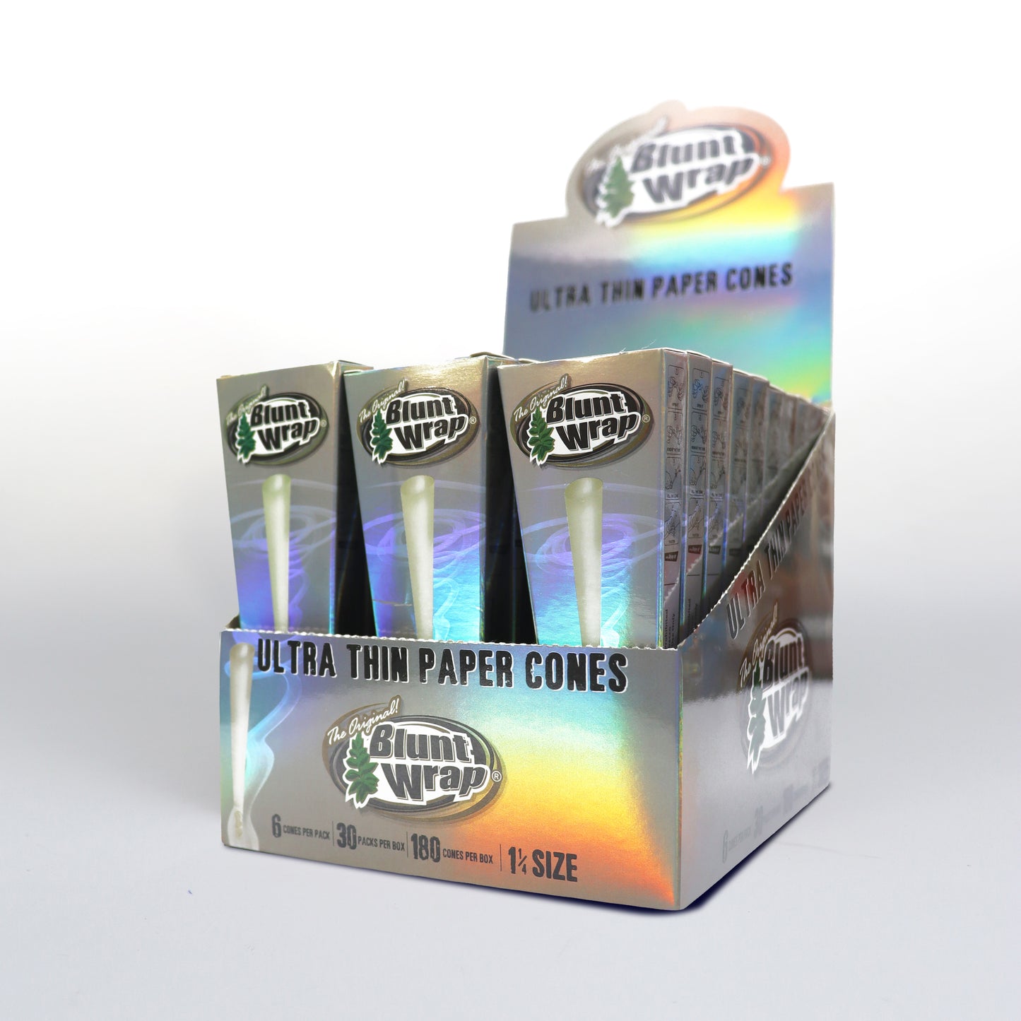 The Original Blunt Wrap Cones Ultra Thin 1 1/4 6ct