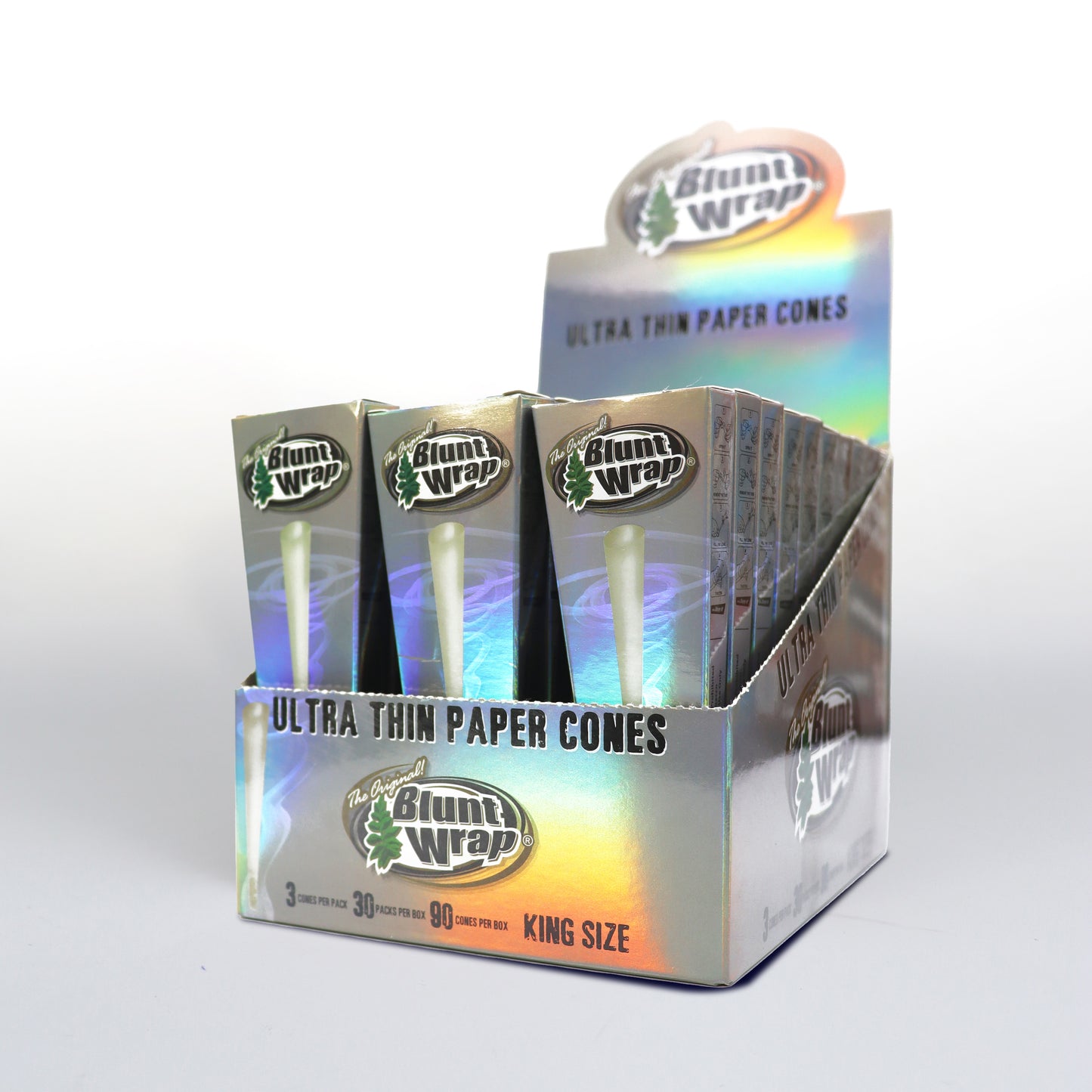 The Original Blunt Wrap Cones Ultra Thin King Size 3ct