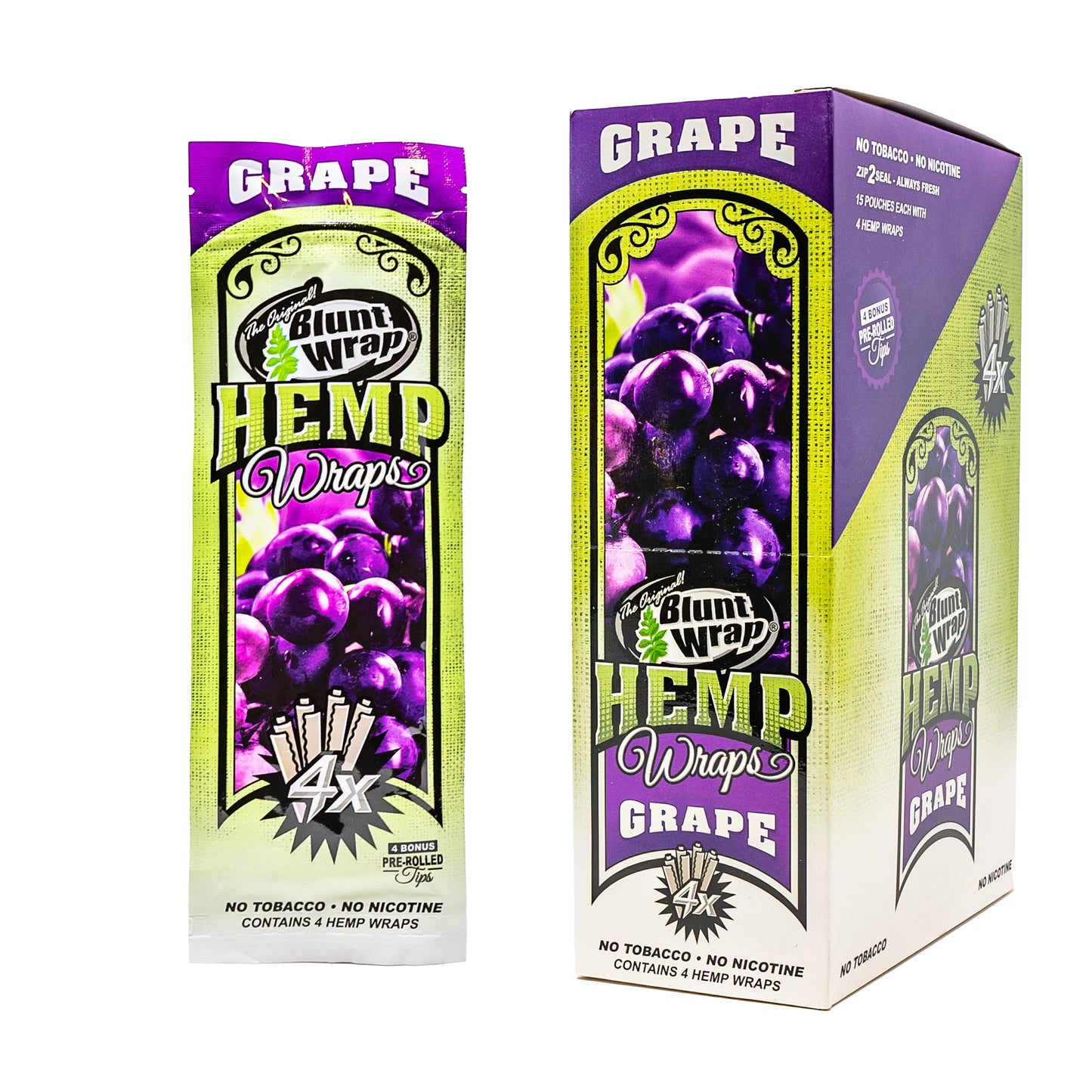 Grape Hemp Wraps