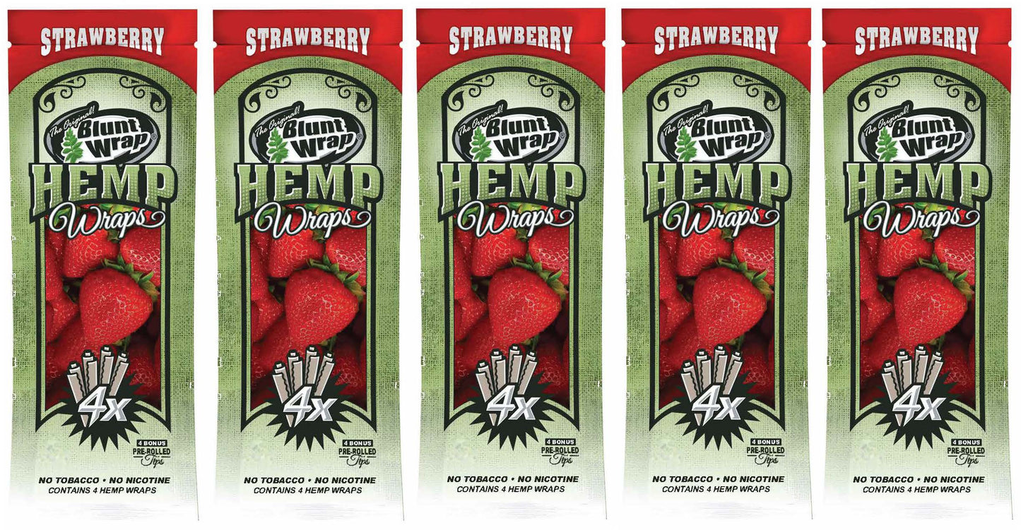 Strawberry Hemp Wraps